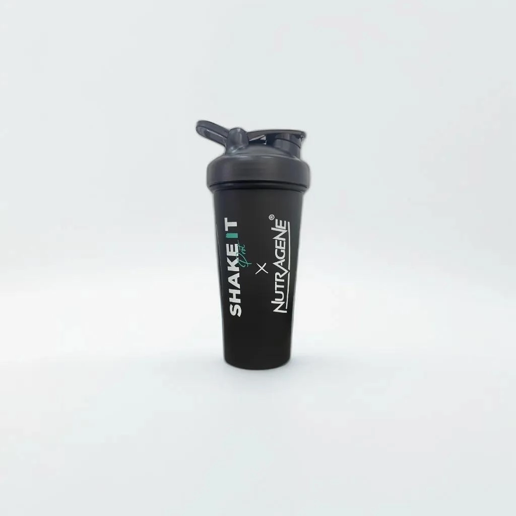 shaker nutragene x shakeit, votre accessoire indispensable pour vos compléments alimentaire.